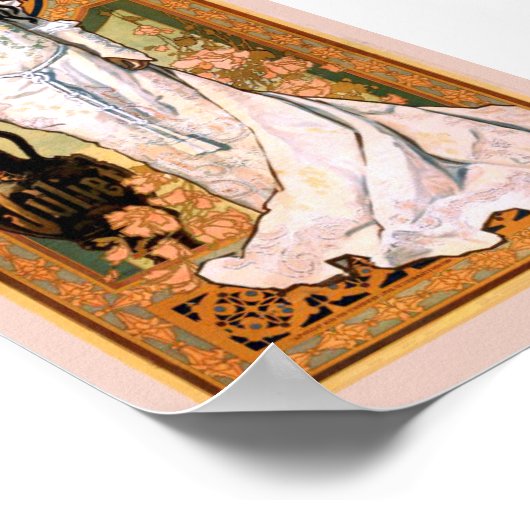 Julia Arthur Vintage Poster (Ecke)