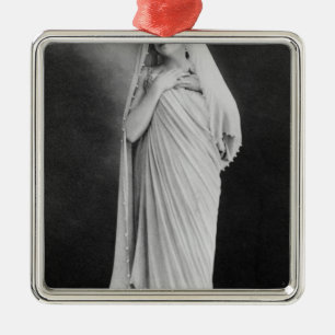 Julia Bartet "im Antigone" durch Sophocles Silbernes Ornament