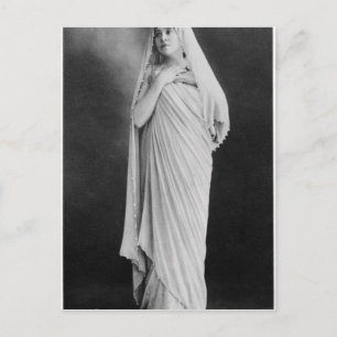 Julia Bartet in 'Antigone' von Sophocles Postkarte