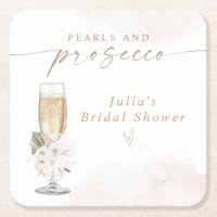 JULIA Boho Floral Pearls & Prosecco Brautparty