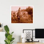 Julia - Crow Woman Poster (Heimbüro)