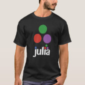 Julia Dynamic Programming Language for Computation T-Shirt (Vorderseite)