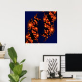 Julia Fractal Zoom Poster (Heimbüro)