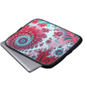Julia Fraktal 3 Laptopschutzhülle (Vorne Knopf)