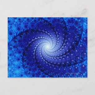 Julia Fraktal 4 Postkarte