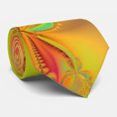 Julia-Fraktal-helle Krawatte (Gerollt)