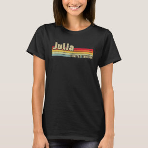 Julia Gift Name Personalisiert Geburtstag Funny Ch T-Shirt