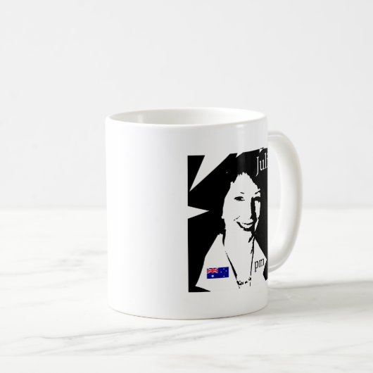 Julia Gillard Kaffeetasse (VorderseiteRechts)