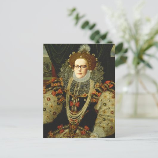 Julia Gillard Postkarte (Stehend Vorderseite)
