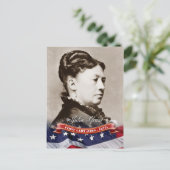 Julia Grant, First Lady der USA Postkarte (Stehend Vorderseite)
