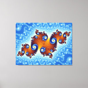 Julia Island Mandelbrot Set Leinwanddruck