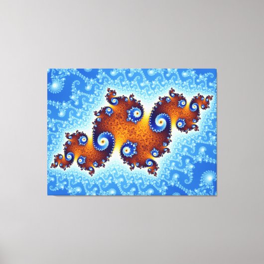 Julia Island Mandelbrot Set Leinwanddruck (Vorderseite)