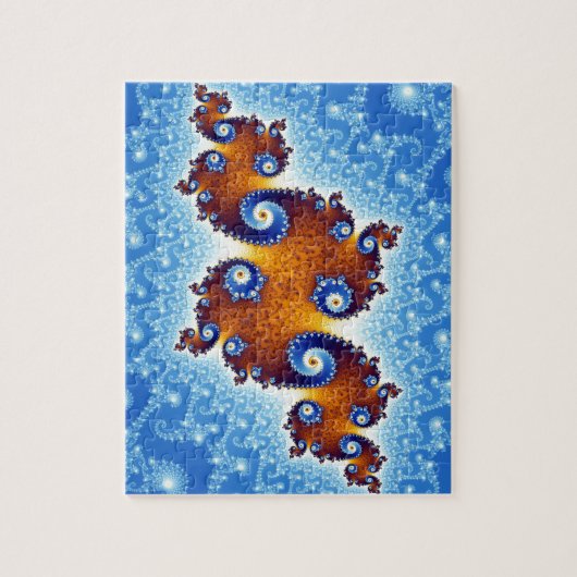 Julia Island Mandelbrot Set Puzzle (Vertikal)