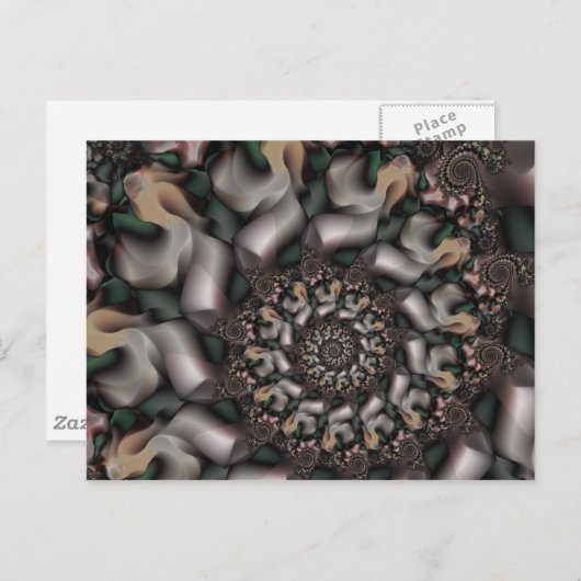 Julia ist in Farbe Postkarte (Vorne/Hinten)