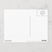 Julia ist in Farbe Postkarte (Rückseite)