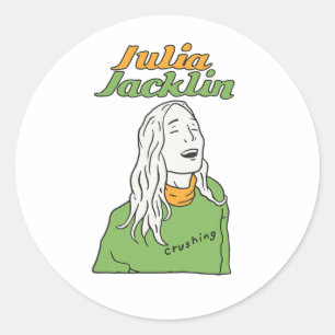 Julia Jacklin Runder Aufkleber
