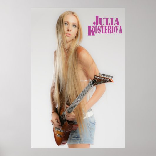 Julia Kosterova Poster NEU! (Vorne)