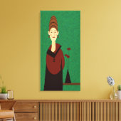 Julia Leinwanddruck (Insitu (Wohnzimmer))
