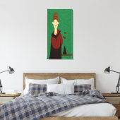 Julia Leinwanddruck (Insitu (Schlafzimmer))