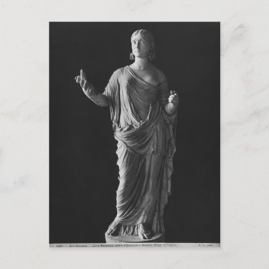 Julia Mamaea Mutter von Kaiser Severus Alexander Postkarte (Vorderseite)