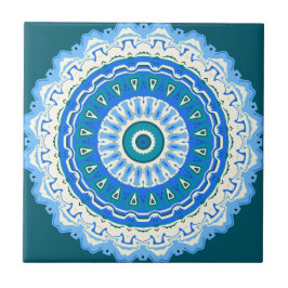 Julia Mandala Blue Fliese