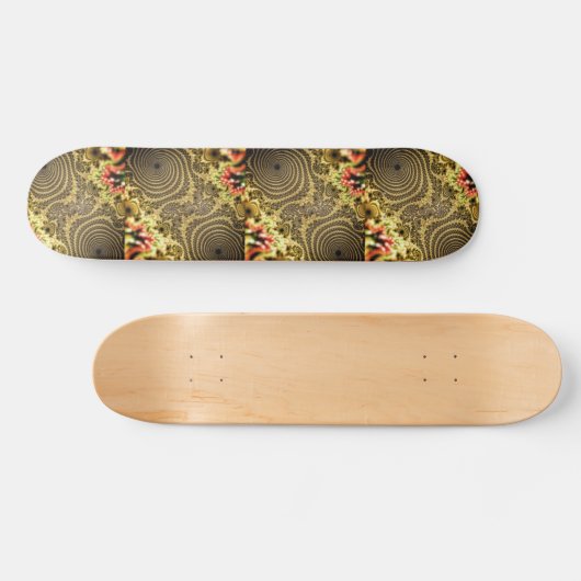 Julia Mandelbrot Cool Fraktal Skateboard (Horizontal)