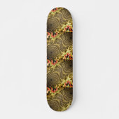 Julia Mandelbrot Cool Fraktal Skateboard (Vorne)