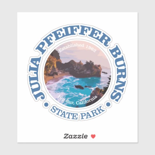 Julia Pfeiffer Burns SP Aufkleber (Blatt)