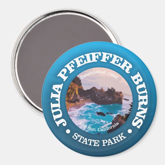 Julia Pfeiffer Burns SP Magnet (Vorderseite/Rückseite)