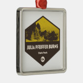 Julia Pfeiffer Burns Staat Park California Ornament Aus Metall (Rechts)