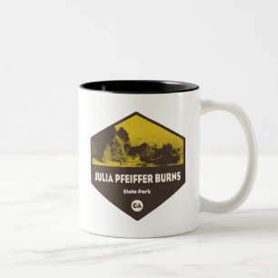 Julia Pfeiffer Burns Staat Park California Zweifarbige Tasse