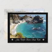 Julia Pfeiffer Burns Staat Park, Kalifornien Postkarte (Vorne/Hinten)