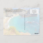 Julia Pfeiffer Burns Staat Park, Kalifornien Postkarte (Rückseite)