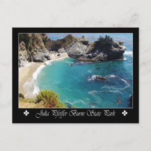 Julia Pfeiffer Burns Staat Park, Kalifornien Postkarte