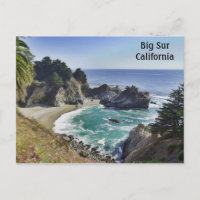 Julia Pfeiffer Staat Park-Big Sur Postcard