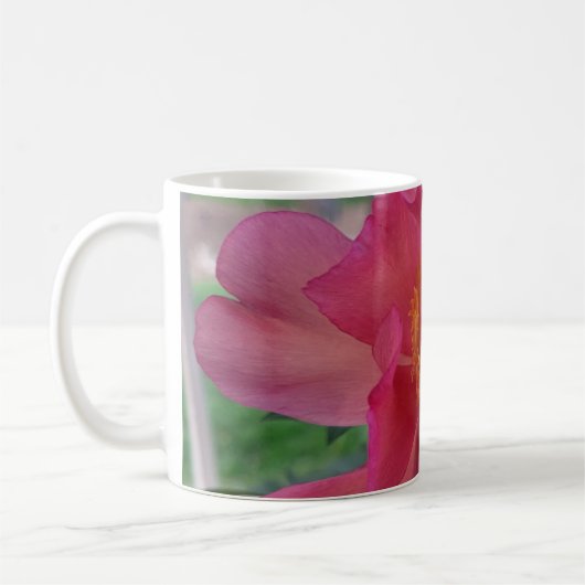 Julia Rose Pfingstrose Kaffeetasse (Links)