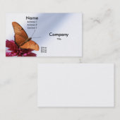 Julia-Schmetterling Visitenkarte (Vorne/Hinten)