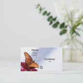 Julia-Schmetterling Visitenkarte (Stehend Vorderseite)