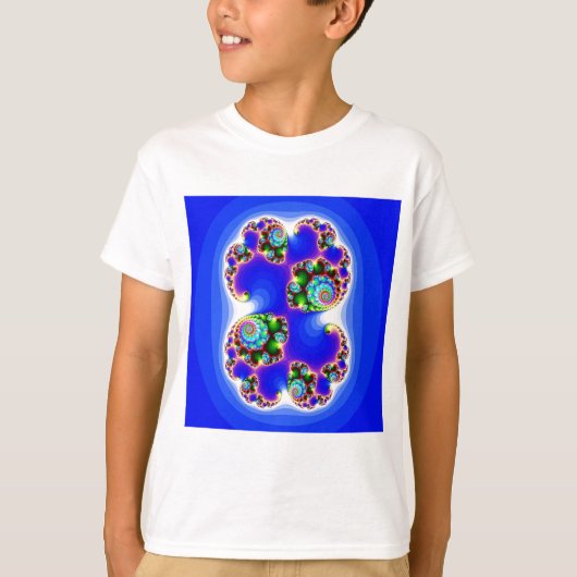 Julia-Set Mandelbrot Set-Fraktal-Geometrie T-Shirt (Vorderseite)
