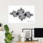 Julia Set Poster (Heimbüro)