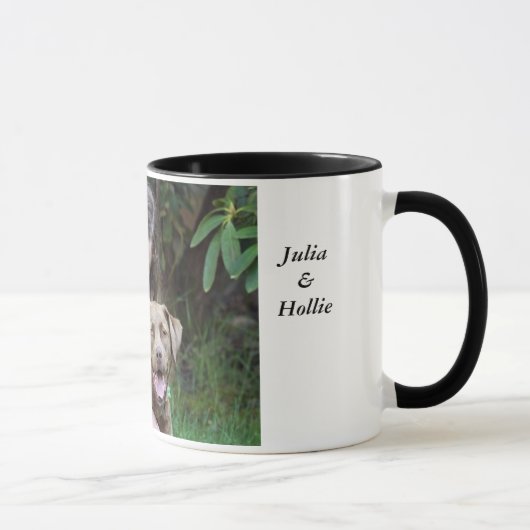 Julia u. Hollie Tasse (Rechts)