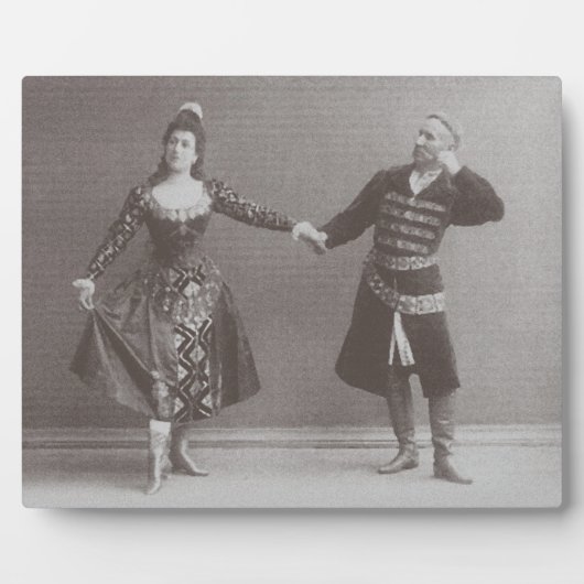 Julia und Felix Kschessinsky im Mazu Fotoplatte (Vorderseite)