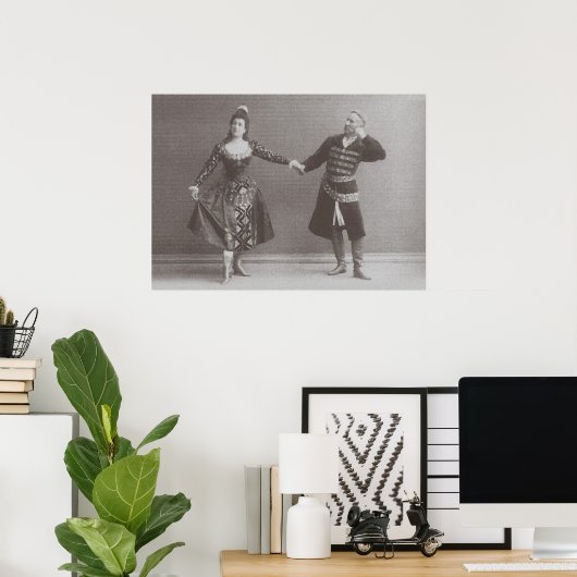 Julia und Felix Kschessinsky im Mazu Poster (Heimbüro)