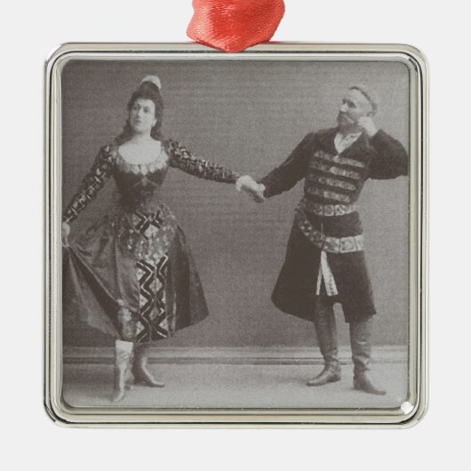 Julia und Felix Kschessinsky im mazu Silbernes Ornament (Vorne)