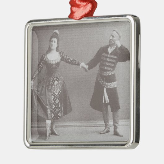 Julia und Felix Kschessinsky im mazu Silbernes Ornament (Links)