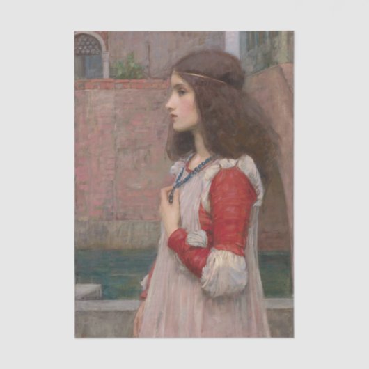 Julia von John William Waterhouse Seidenpapier (Vorderseite)