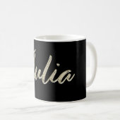 Julia white gold Handwriting Tasse Kaffeetasse (VorderseiteRechts)
