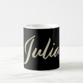 Julia white gold Handwriting Tasse Kaffeetasse (Mittel)
