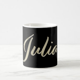 Julia white gold Handwriting Tasse Kaffeetasse