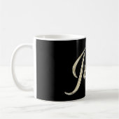 Julia white gold Handwriting Tasse Kaffeetasse (Links)